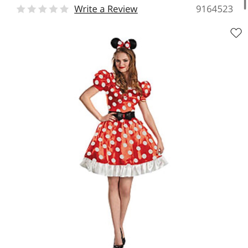 Minnie costume Women new